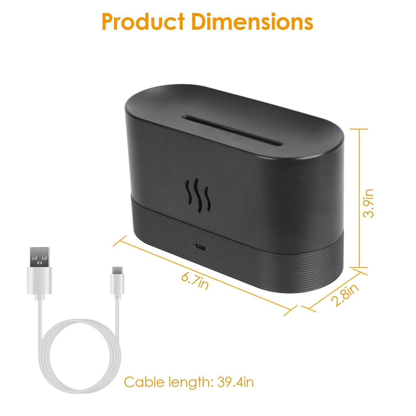 Flame Diffuser – Cozy Firelight & Aromatherapy in One