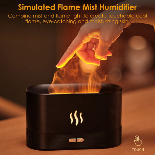 Flame Diffuser – Cozy Firelight & Aromatherapy in One